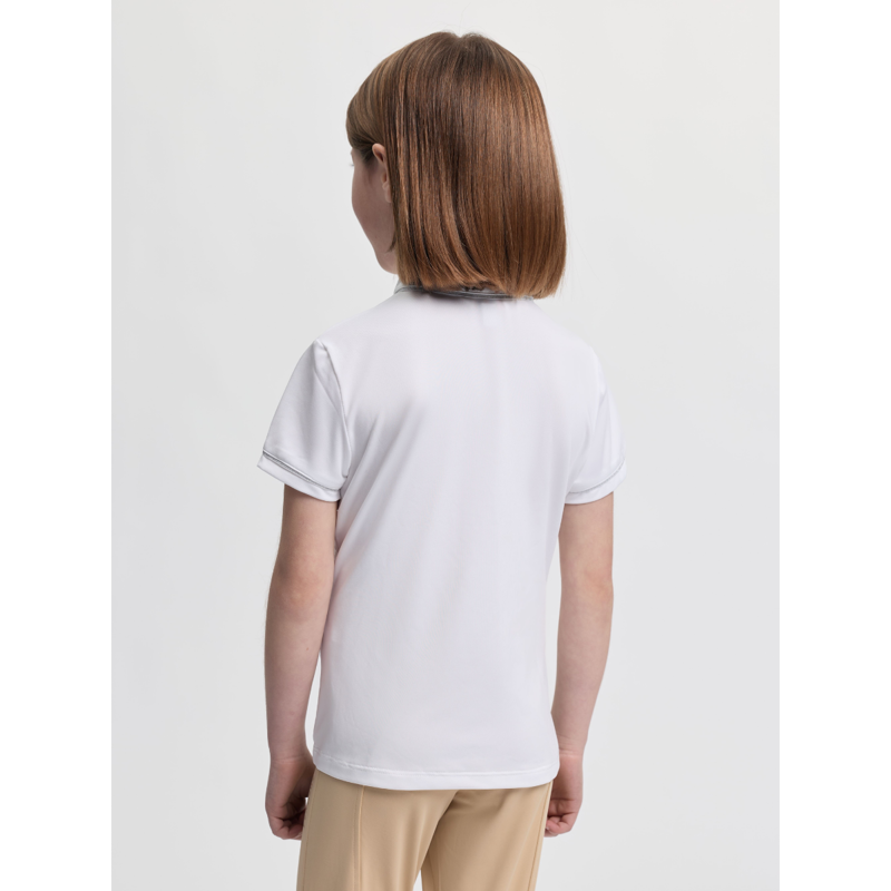 LeMieux Mini Bella Show Shirt - White-1