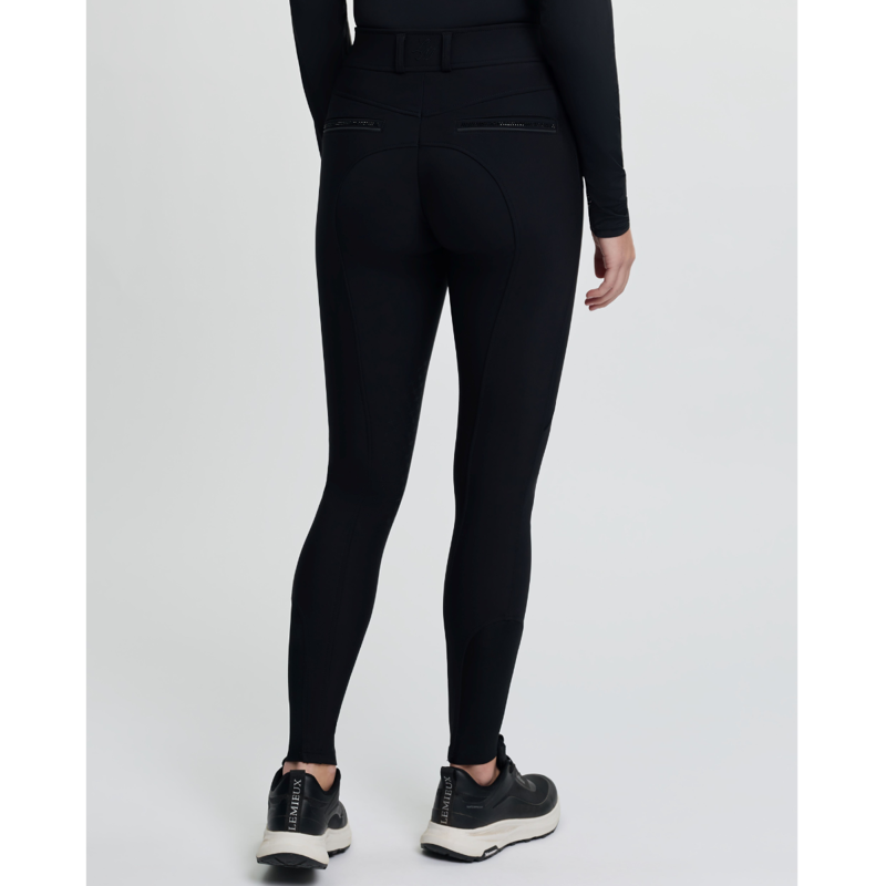 LeMieux Brilliance Knee Grip Breeches - Black-1