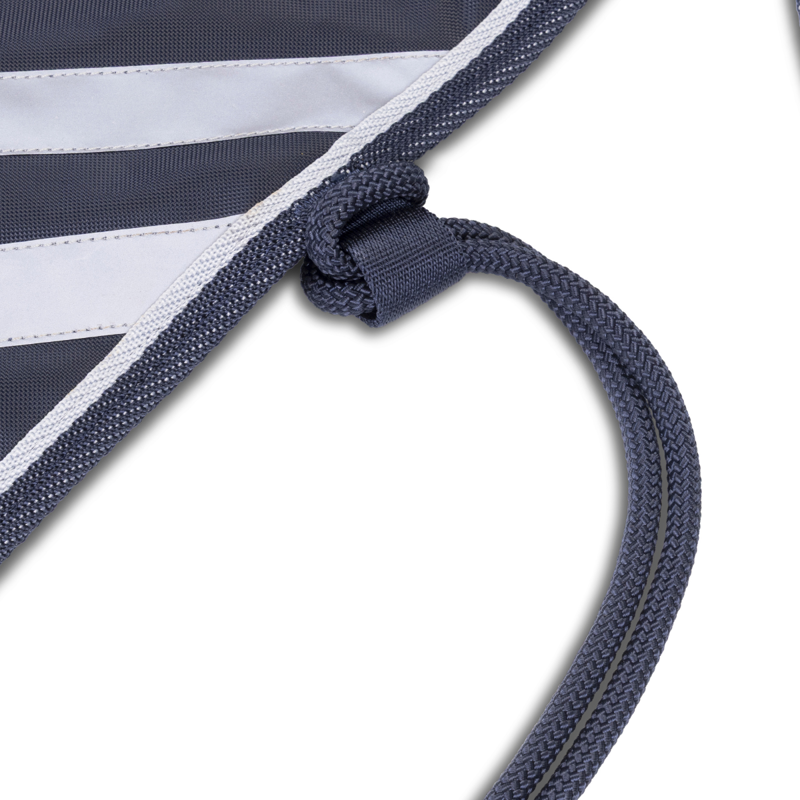 Shires Tempest Original Waterproof Quarter Sheet - Navy-6