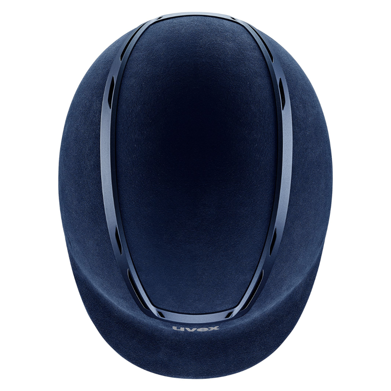 Uvex Exxeed Classical Riding Hat - Navy-1