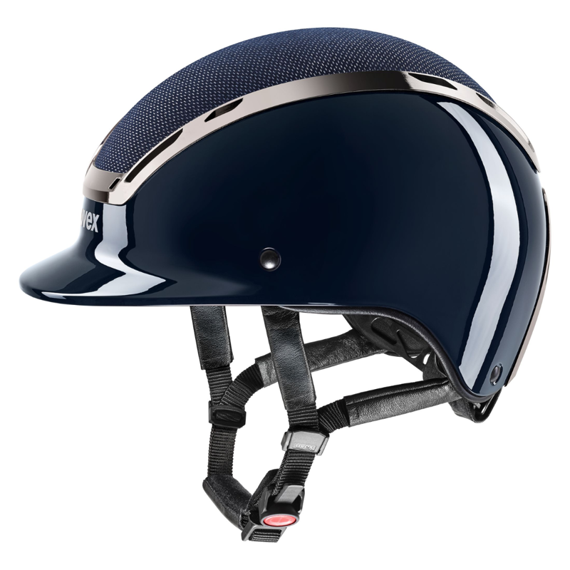Uvex Exxeed Elegance Riding Hat - Navy