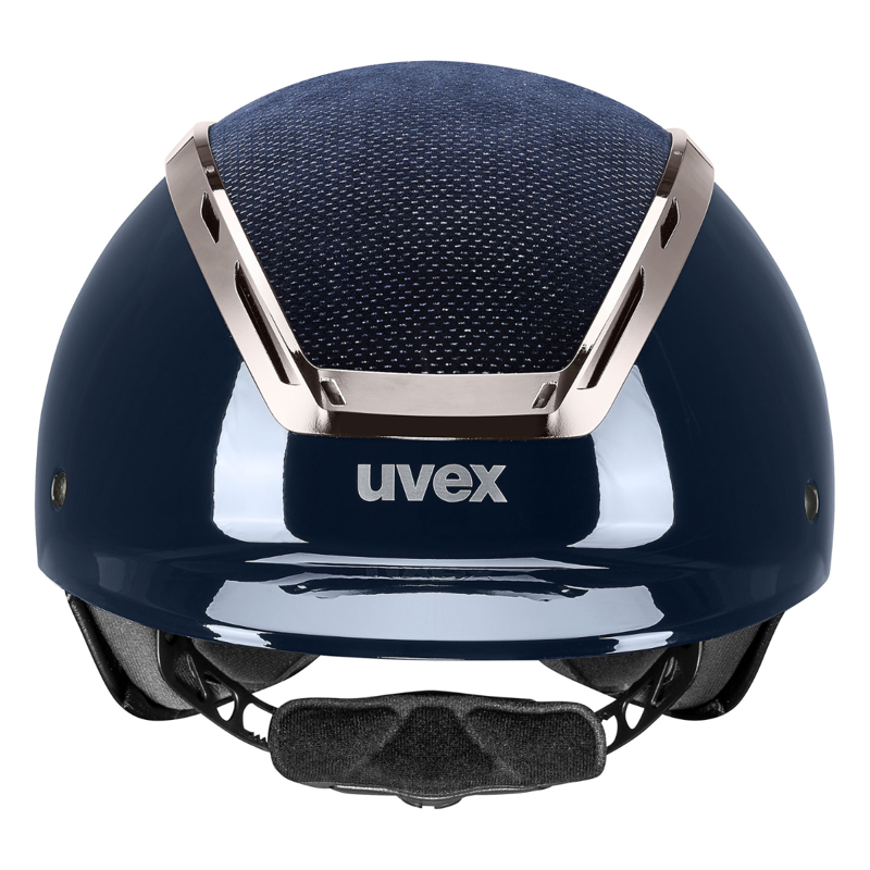 Uvex Exxeed Elegance Riding Hat - Navy-2