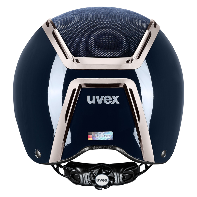 Uvex Exxeed Elegance Riding Hat - Navy-4