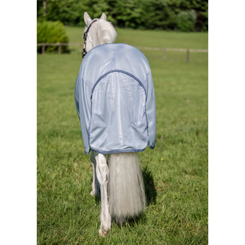 Horseware Amigo Bug Rug Pony Fly Sheet - Heather Blue/Blue/Silver-1