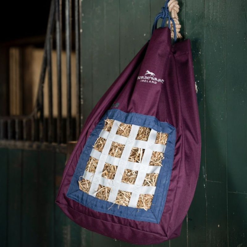 Horseware Revive Haybag - Fig/Navy/Silver