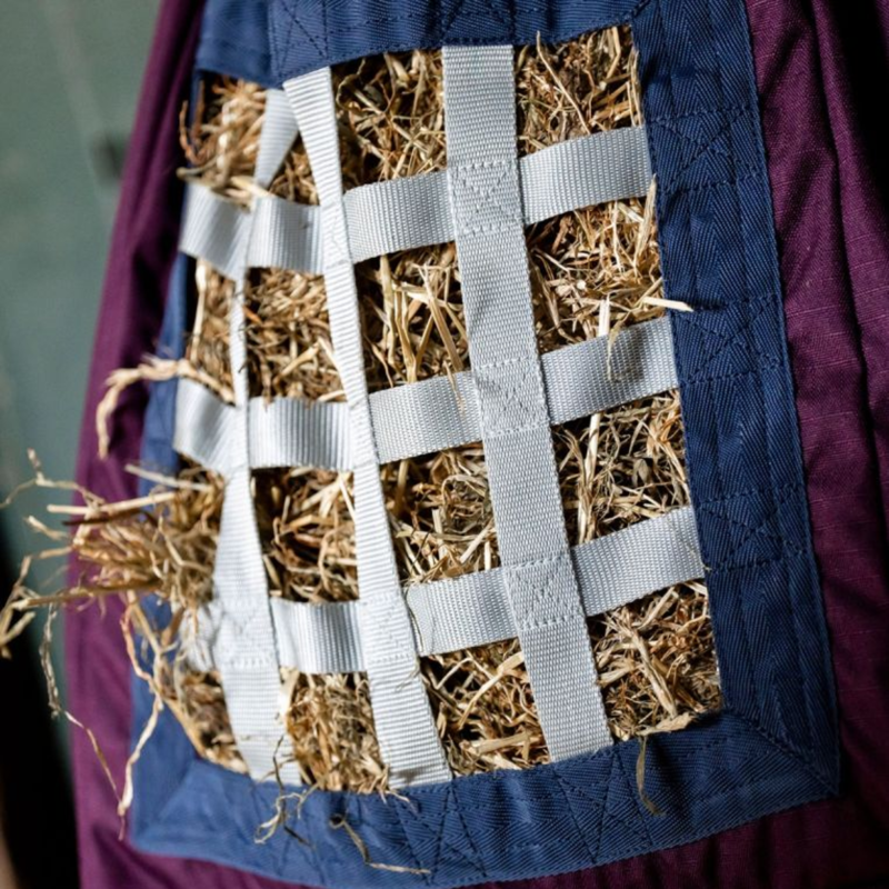 Horseware Revive Haybag - Fig/Navy/Silver-1