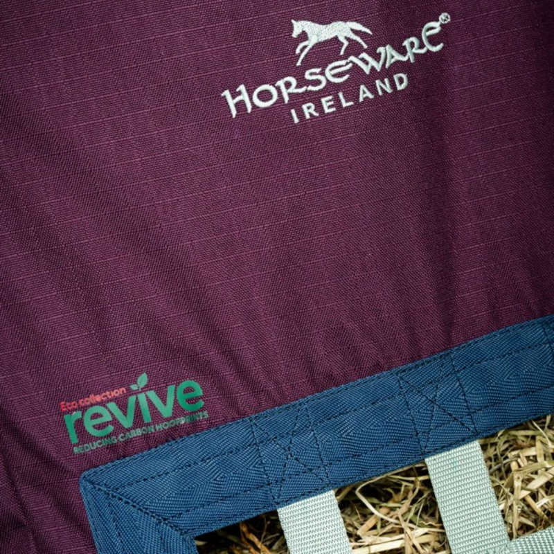 Horseware Revive Haybag - Fig/Navy/Silver-3