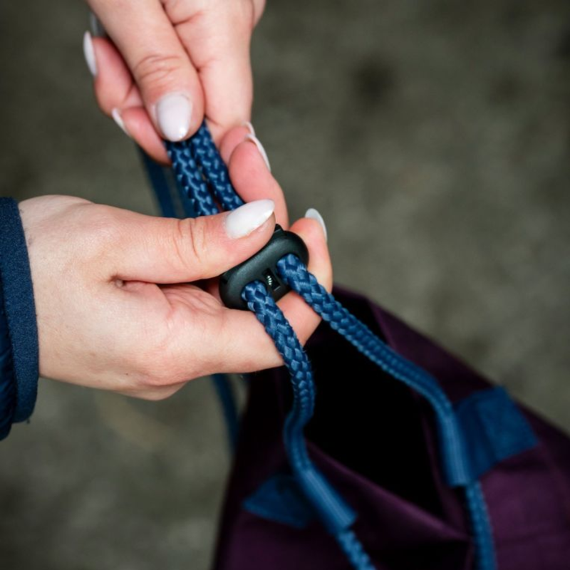 Horseware Revive Haybag - Fig/Navy/Silver-5