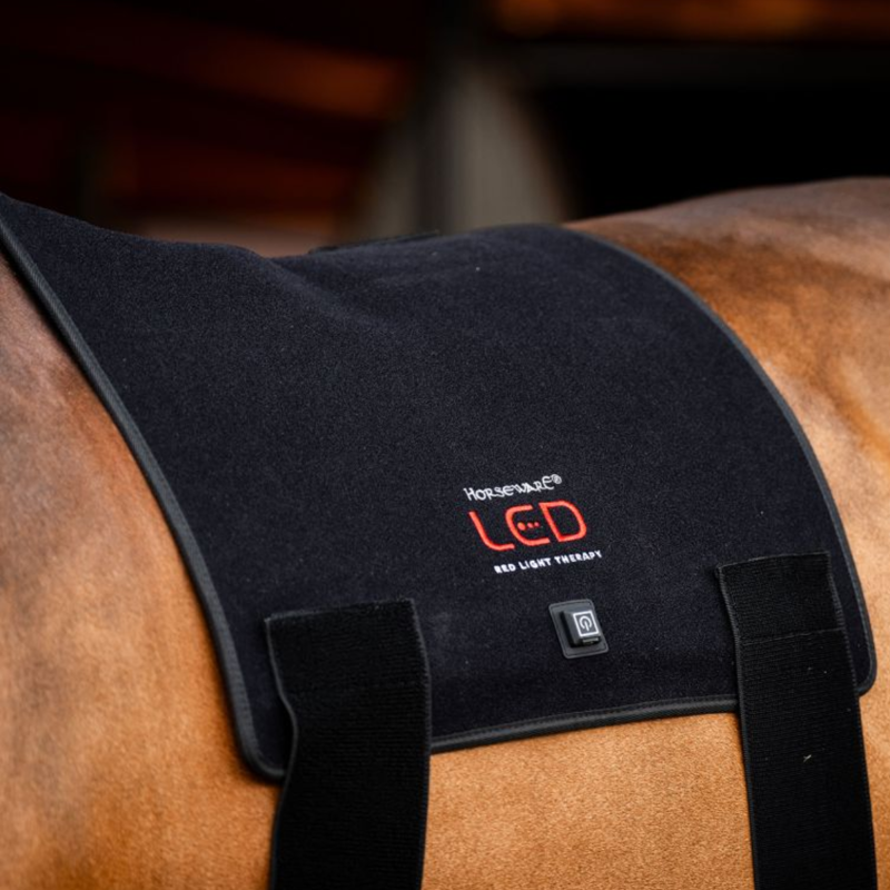 Horseware LED Red Light Therapy Pad - Black/Black