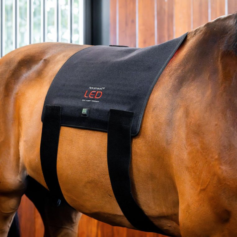 Horseware LED Red Light Therapy Pad - Black/Black-1