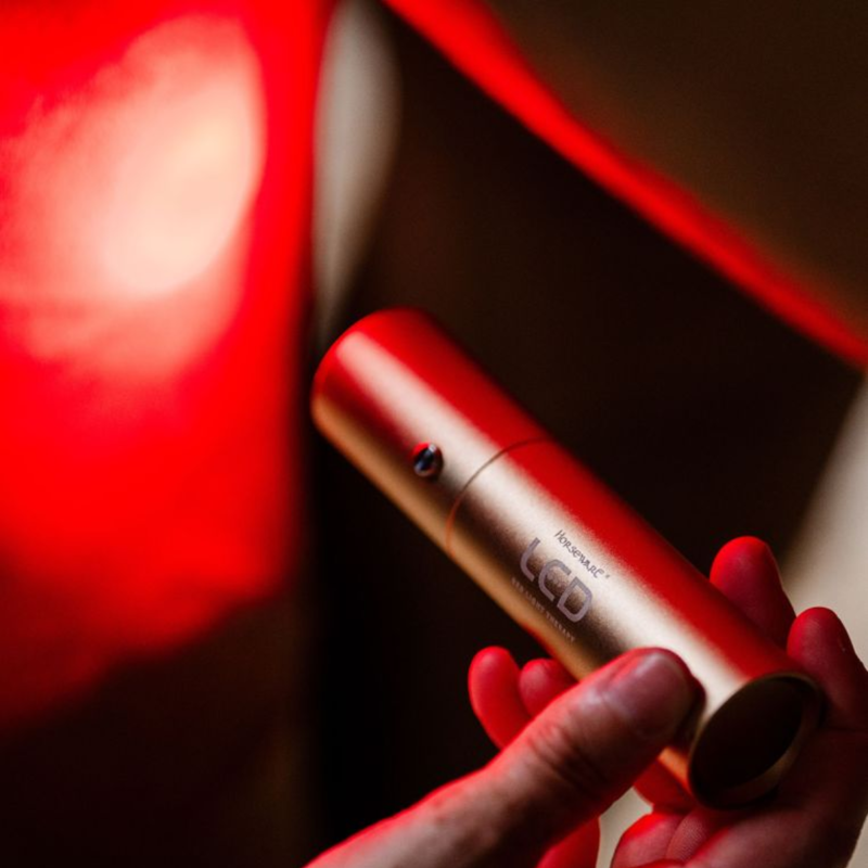 Horseware LED Red Light Therapy Wand - Black/Black-1