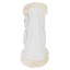 LeMieux Brilliance Fleece Edged Brushing Boot - White