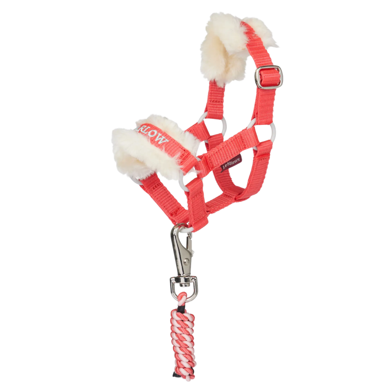 LeMieux Harlow Toy Pony Headcollar and Leadrope - Coral Crush