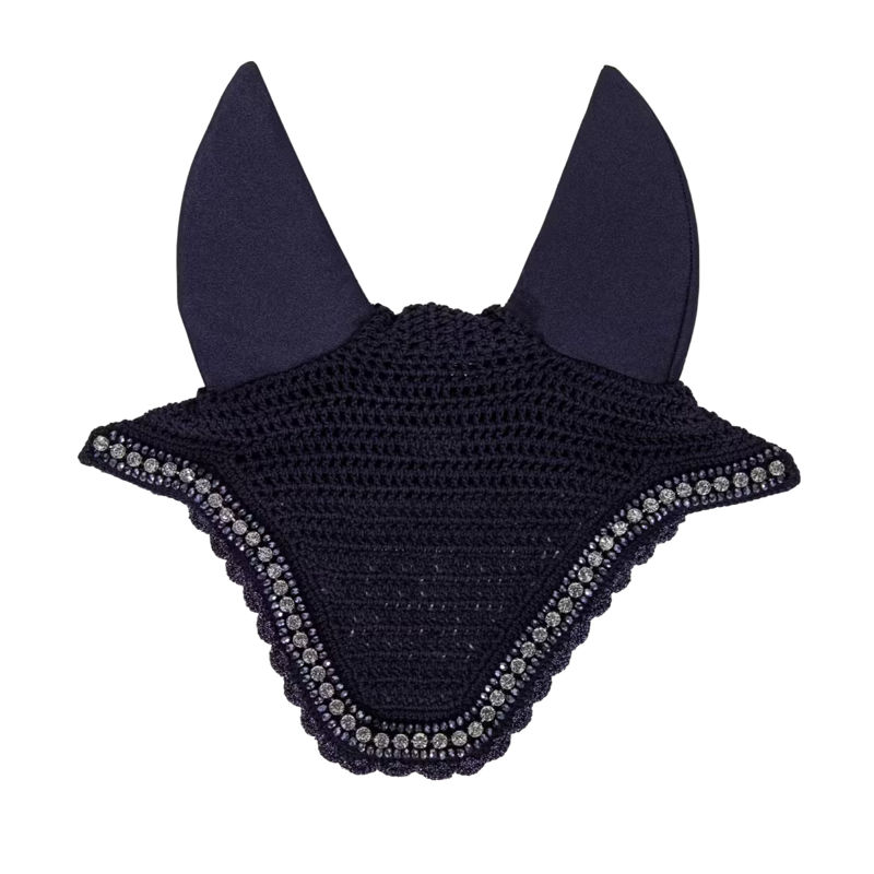 Kentucky Wellington Big Stone and Pearl Fly Veil Full - Dark Navy