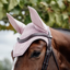 Kentucky Wellington Velvet Fly Veil - Old Rose