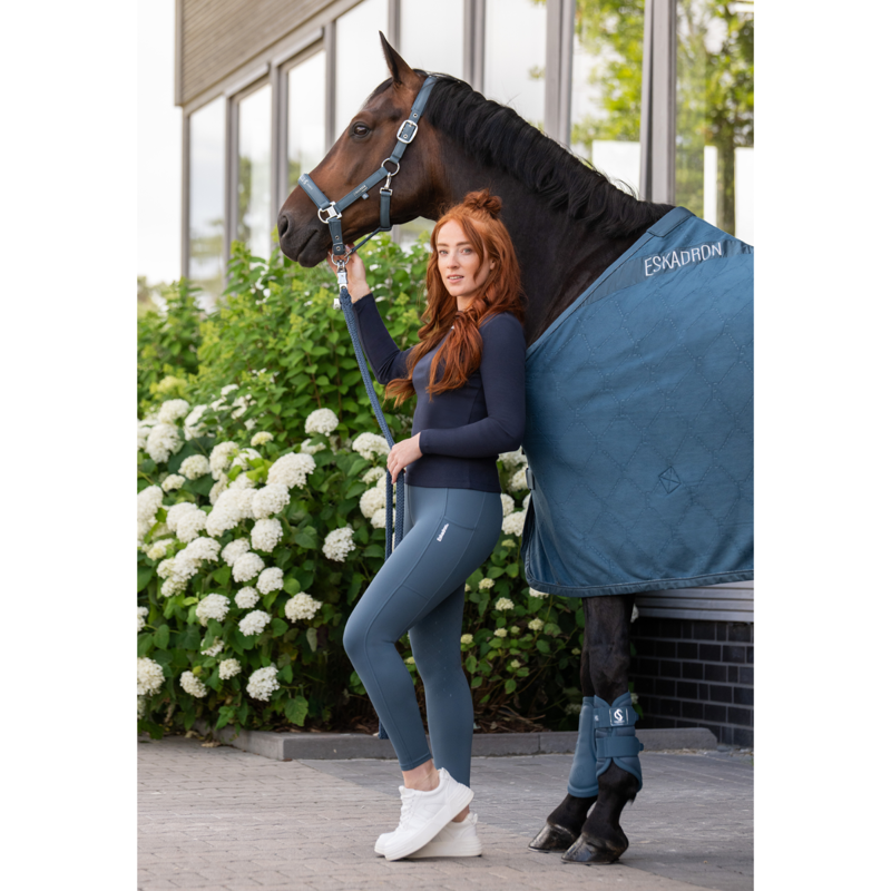 Eskadron Flex Full Grip Riding Tights Classic Sports SS26 - Ocean-11