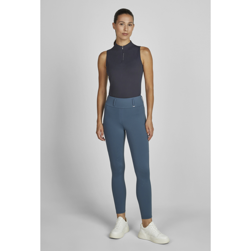 Eskadron Flex Full Grip Riding Tights Classic Sports SS26 - Ocean-2