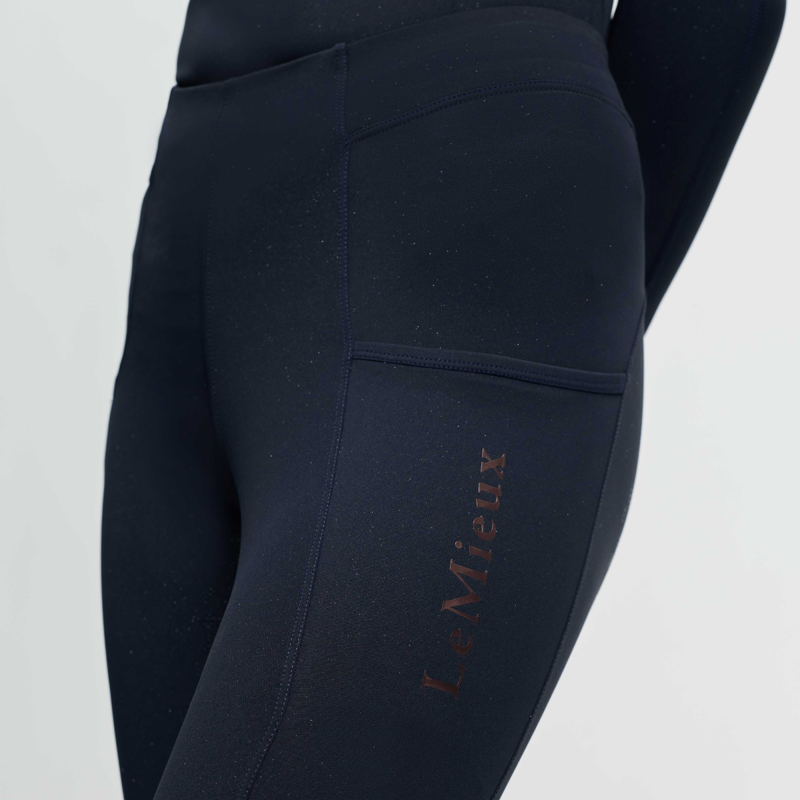 LeMieux Young Rider Sparkle Orla Pull On - Navy-5