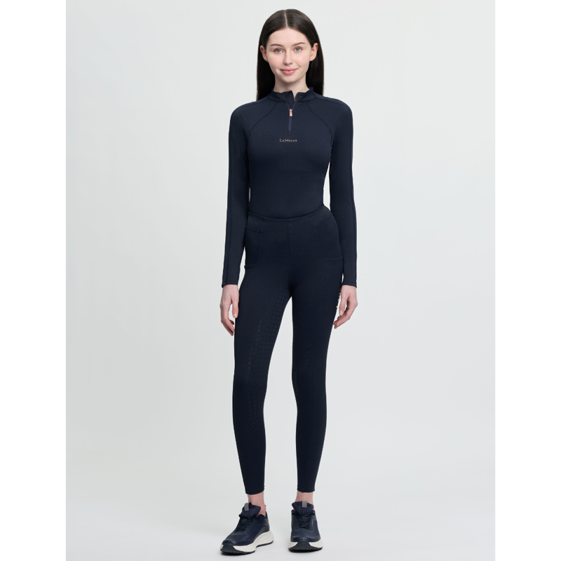 LeMieux Young Rider Sparkle Orla Pull On - Navy-2
