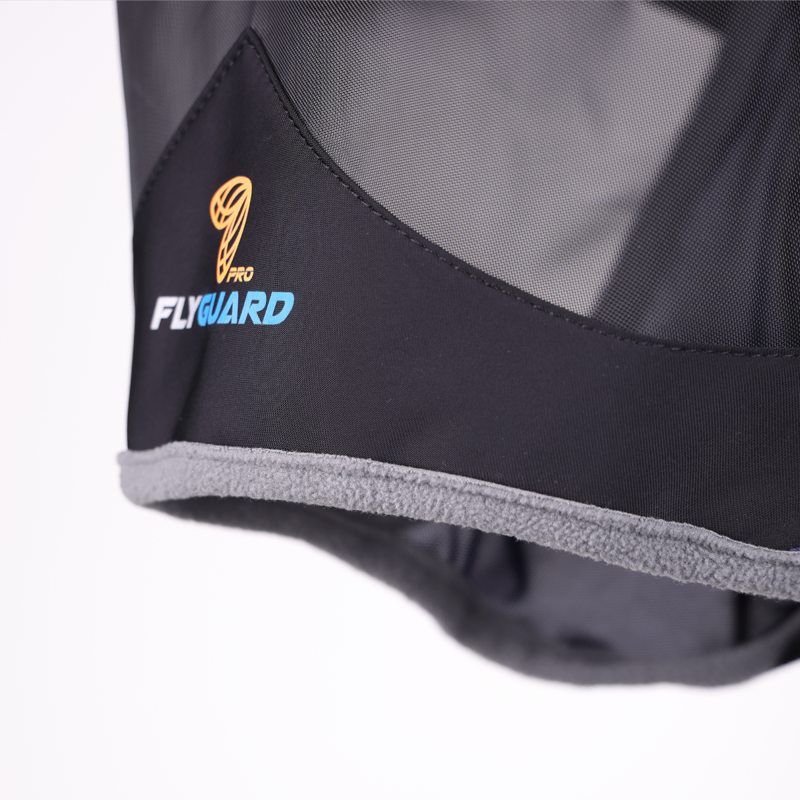 Shires FlyGuard Pro Deluxe Fly Mask with Ears - Navy-6