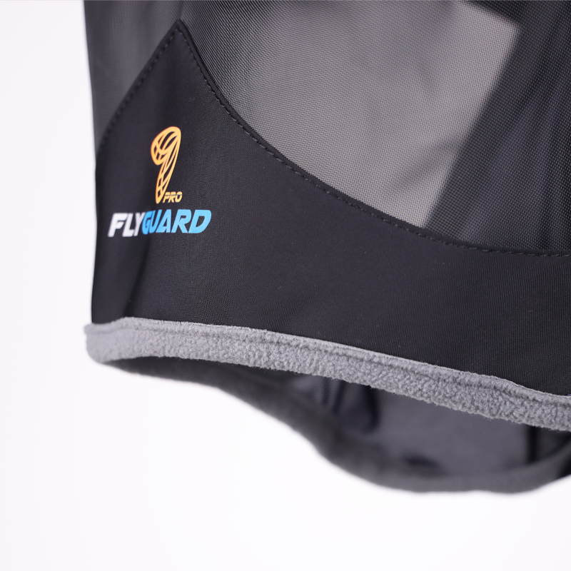 Shires FlyGuard Pro Deluxe Fly Mask with Ears - Navy-2