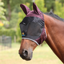 Shires FlyGuard Pro Deluxe Fly Mask with Ears - Black Cherry