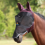 Shires FlyGuard Pro Deluxe Fly Mask with Ears and Nose - Black Cherry