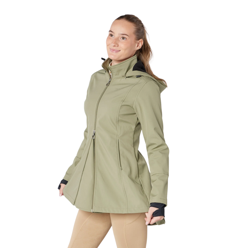 Cameo Ladies Zenith Pro Ride Coat - Fern-1