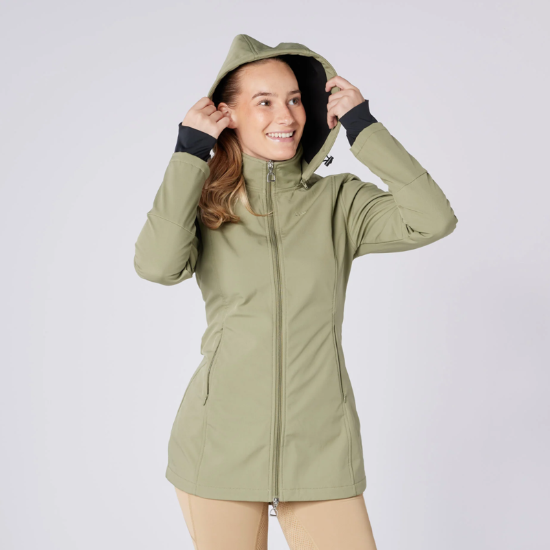 Cameo Ladies Zenith Pro Ride Coat - Fern-2