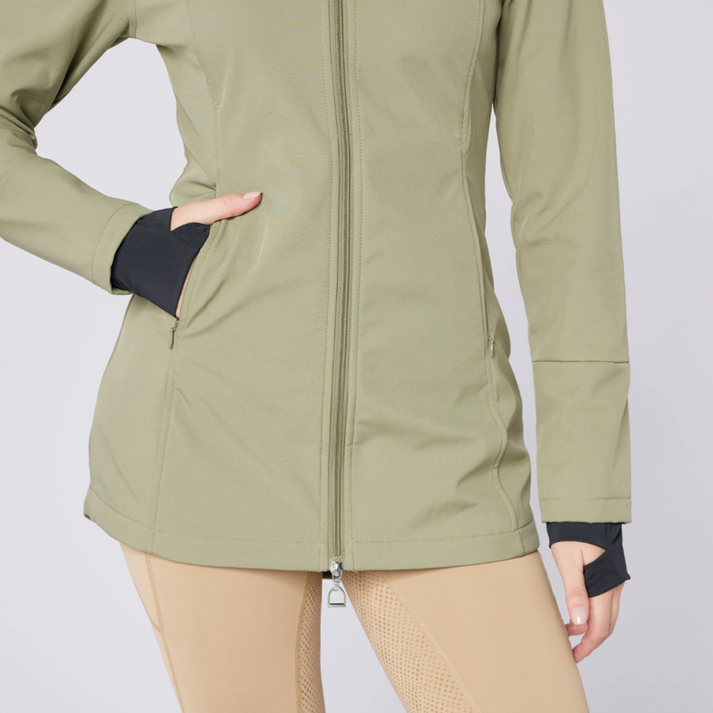 Cameo Ladies Zenith Pro Ride Coat - Fern-4