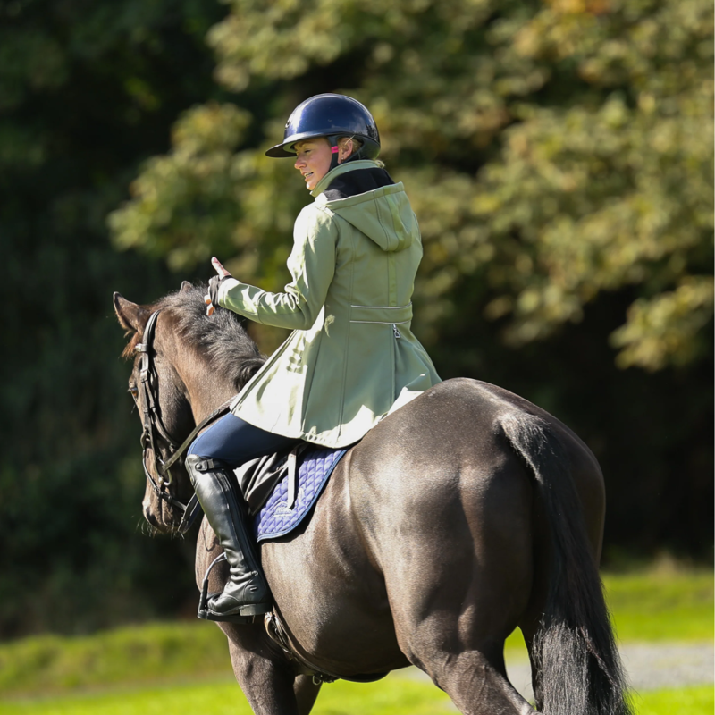 Cameo Ladies Zenith Pro Ride Coat - Fern-9