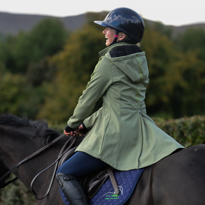 Cameo Ladies Zenith Pro Ride Coat - Fern-10
