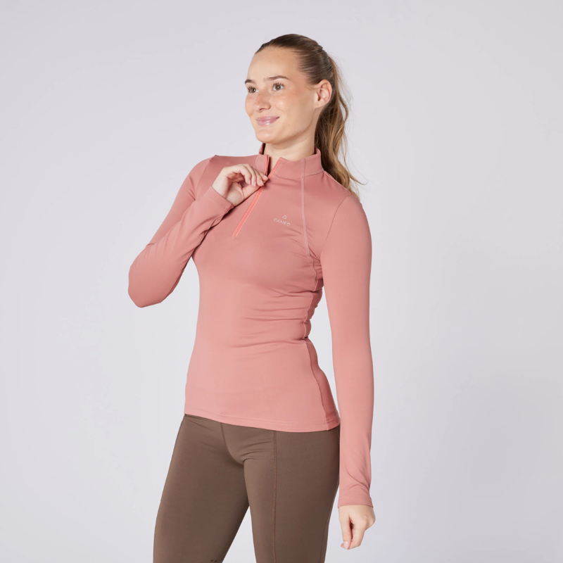 Cameo Ladies Core Base Layer - Dusky Pink-1