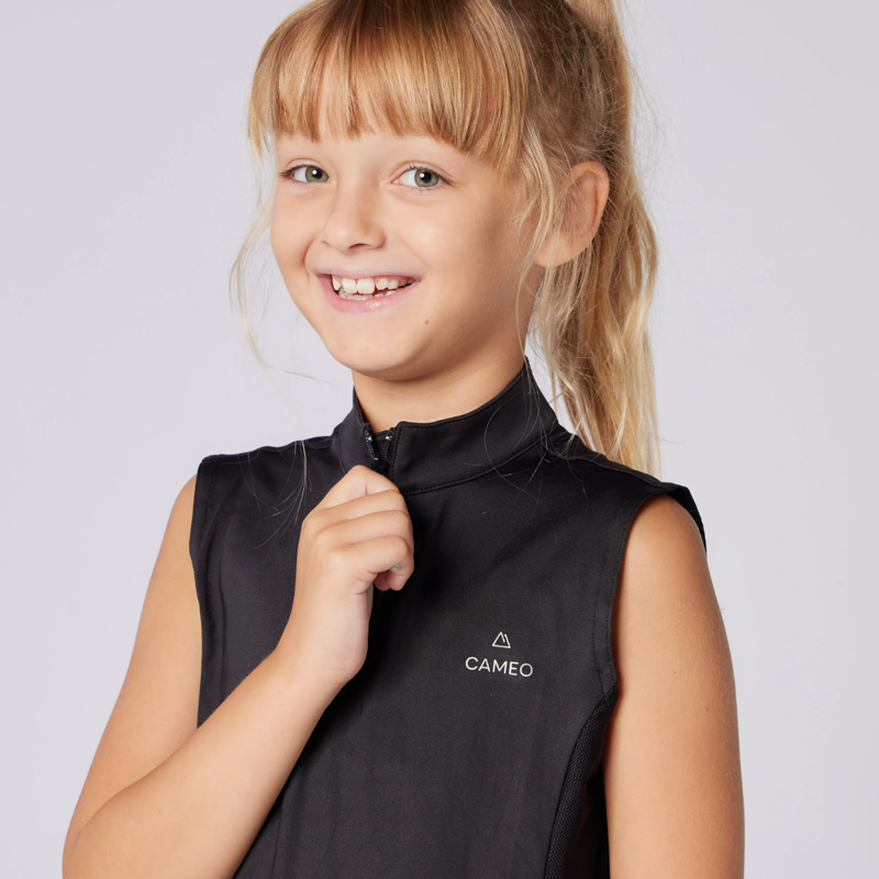 Cameo Junior Summer Base Layer - Black-1