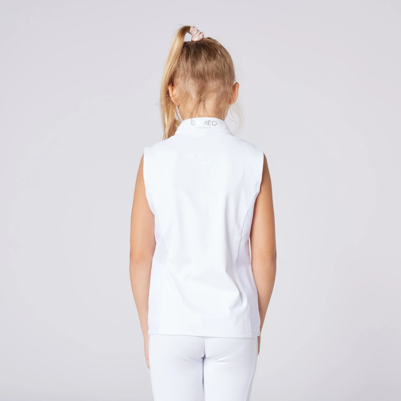 Cameo Junior Summer Base Layer - White-2