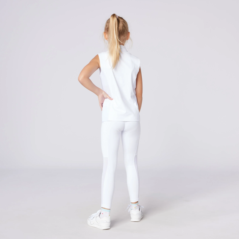 Cameo Junior Summer Tights - White-4