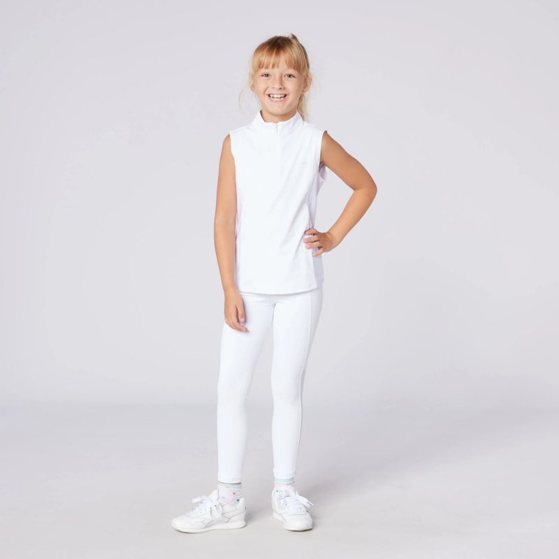 Cameo Junior Summer Tights - White-3