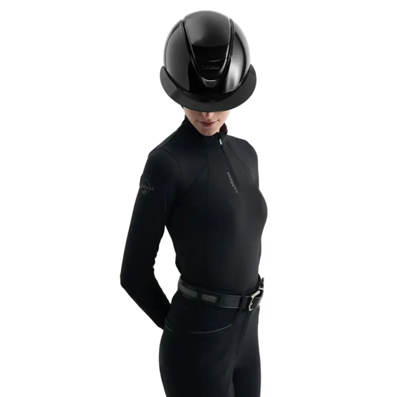LeMieux Verv Competition Helmet - Gloss Black-2