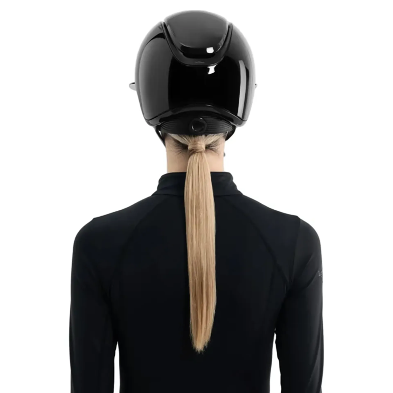 LeMieux Verv Competition Helmet - Gloss Black-4