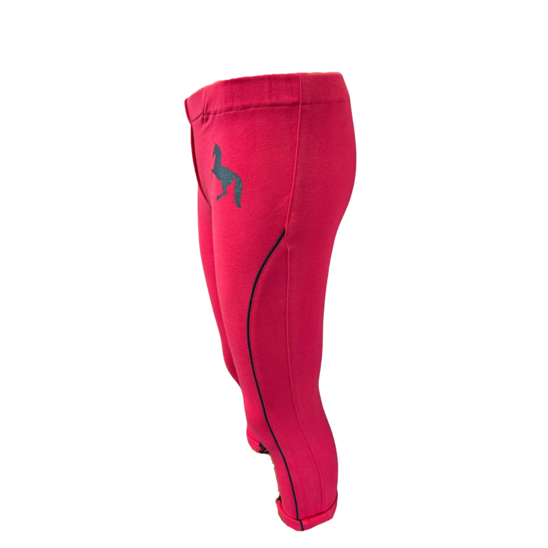 Loveson Tots Printed Jodhpurs - Pink/Navy-3