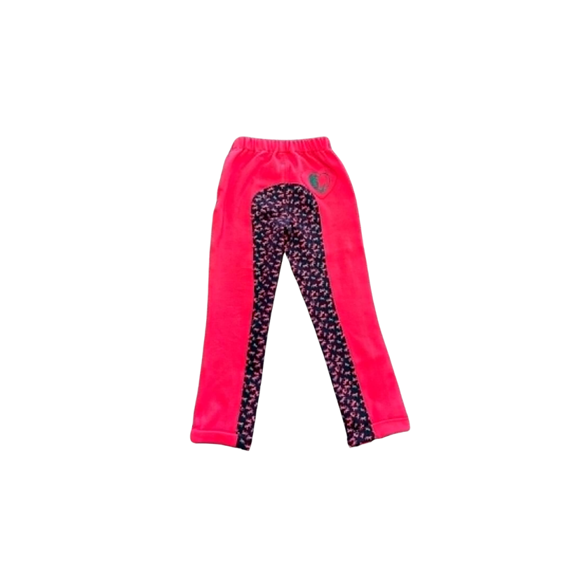 Loveson Tots Printed Jodhpurs - Pink/Navy-1