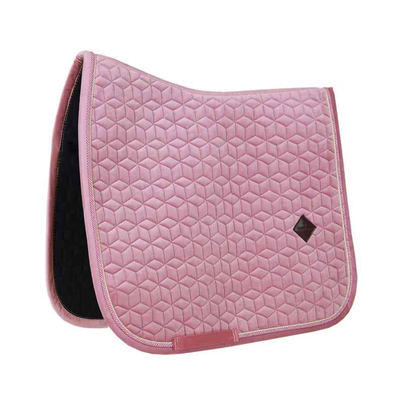 Kentucky Velvet Dressage Saddlepad - Old Rose-2