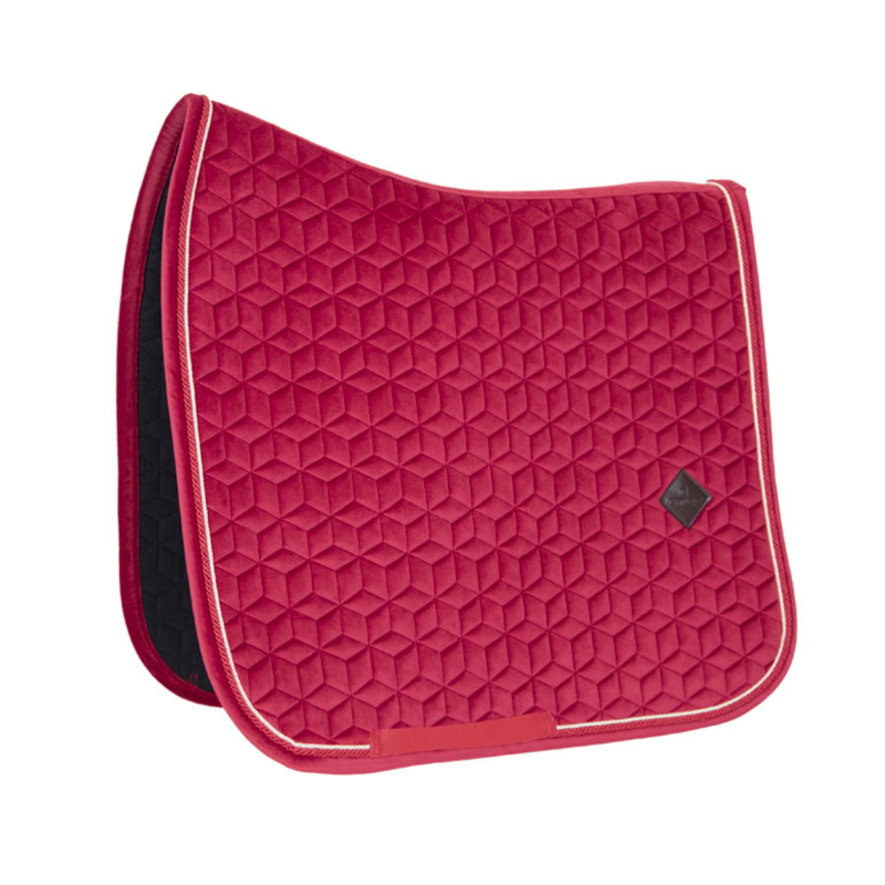 Kentucky Velvet Dressage Saddlepad Full - Fuchsia