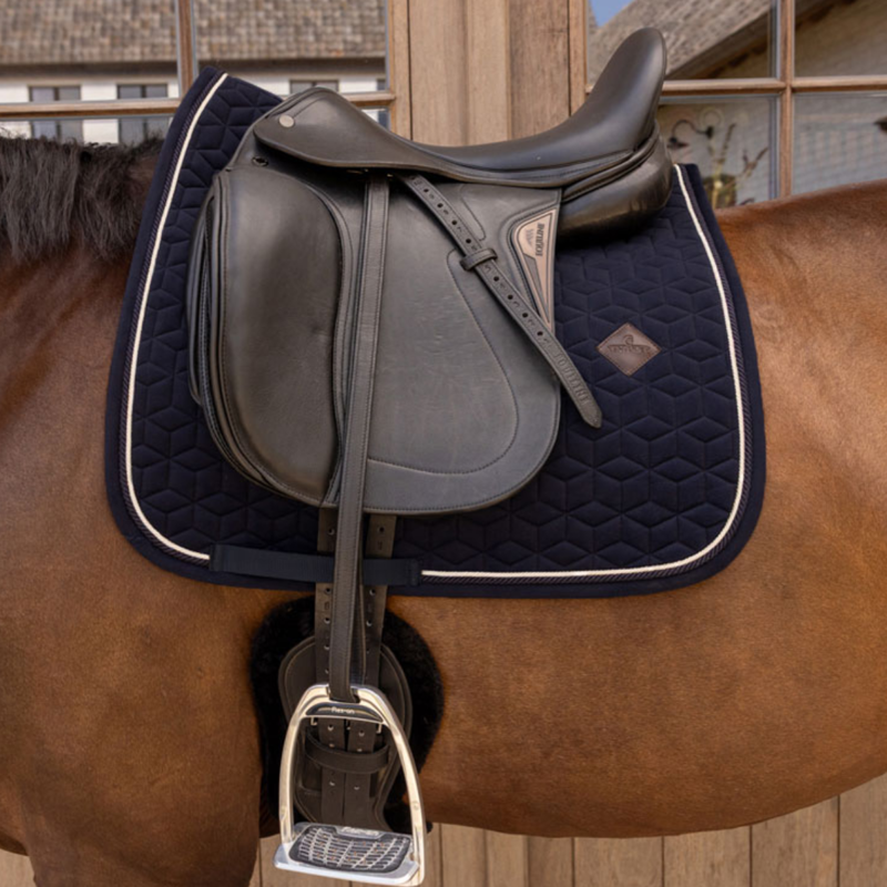 Kentucky Velvet Dressage Saddlepad Full - Dark Navy