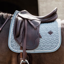 Kentucky Velvet Dressage Saddlepad - Light Blue