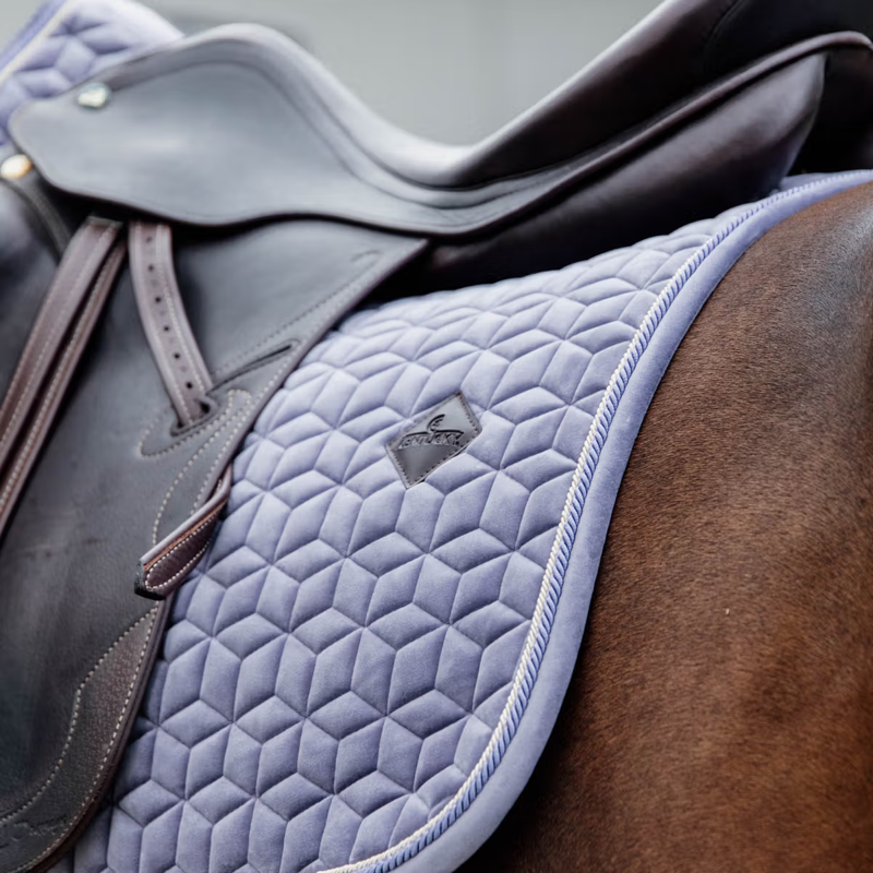 Kentucky Velvet Dressage Saddlepad Full - Purple-1