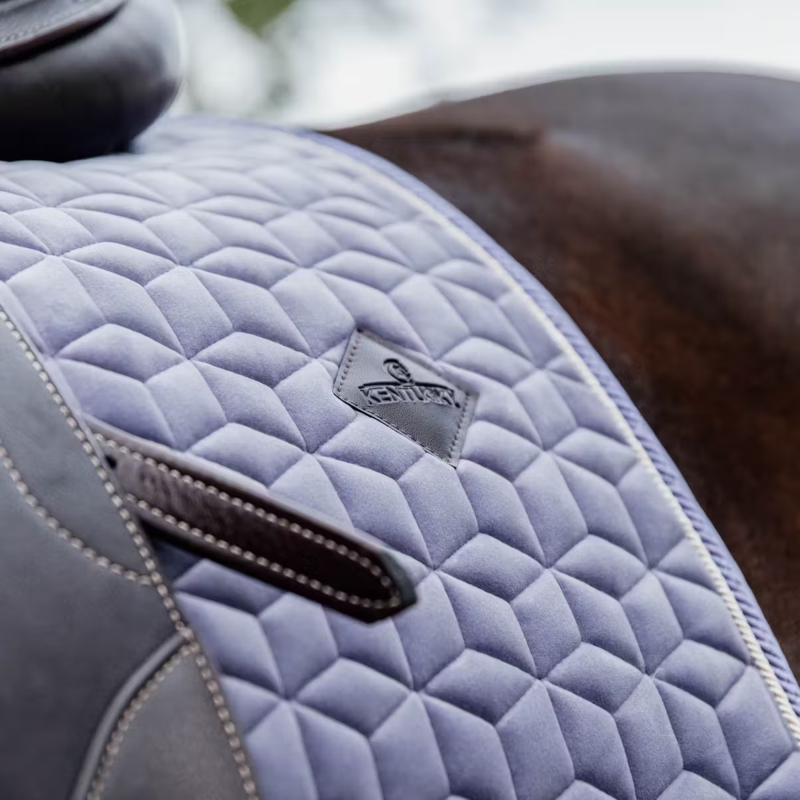 Kentucky Velvet Dressage Saddlepad Full - Purple-2