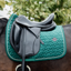 Kentucky Velvet Dressage Saddlepad - Dark Green