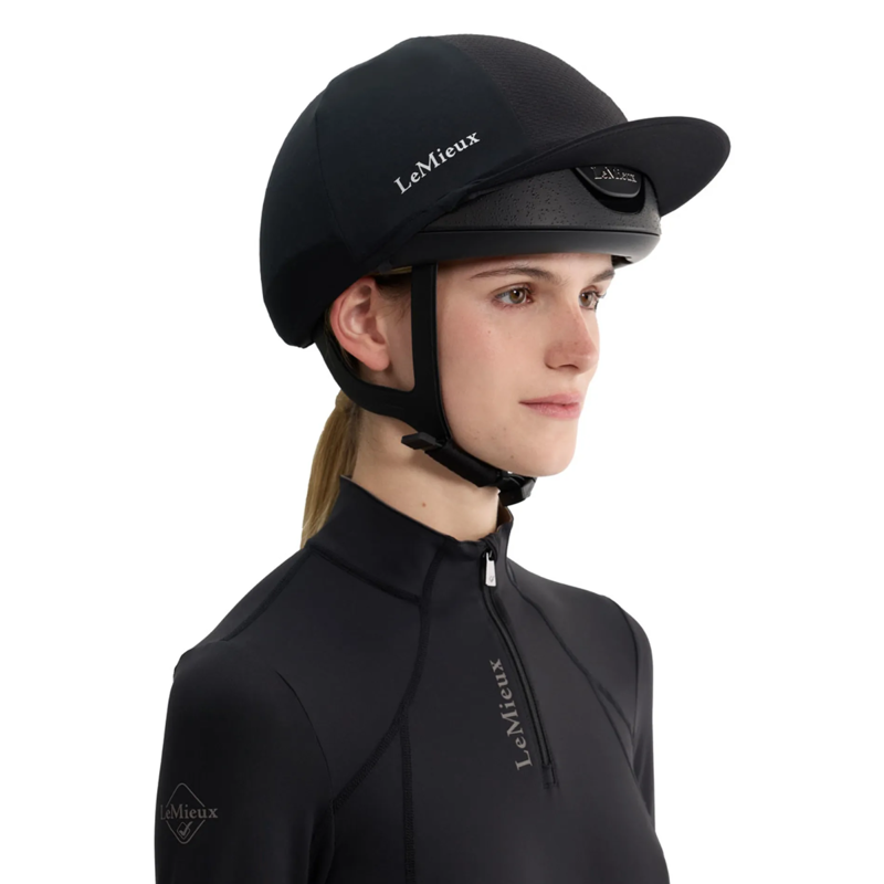 LeMieux Vexa Skull Cap Helmet - Black -3