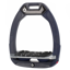 Flex-On Safe-On Inclined Ultra-Grip Stirrups - Navy Blue/Grey/Navy Blue
